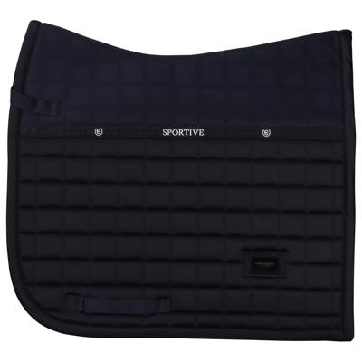 Zadeldek Equestrian Stockholm Sportive Navy, Springen paard in donkerblauw Zadeldek Equestrian Stockholm Sportive Navy, Springen paard in donkerblauw