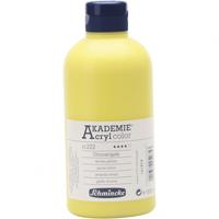 Schmincke acrylverf Akademie 500 ml lemon geel