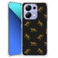 Case Anti-shock voor Xiaomi Redmi Note 13 4G Leopards