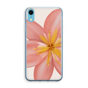 Pink Ellila Flower: iPhone XR Transparant Hoesje