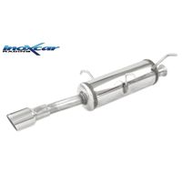 InoxCar uitlaat passend voor Peugeot 306 2.0 16v Cabrio 133pk 1997- 1x90mm Rally IXPE3060990RA - thumbnail