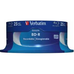 Verbatim BD-R Blu-Ray 25GB 6x 25st. No-ID Cakebox