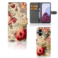 Hoesje voor OPPO Reno 8 Lite | OnePlus Nord N20 Bloemen