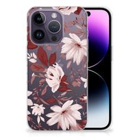 Hoesje maken Apple iPhone 14 Pro Watercolor Flowers