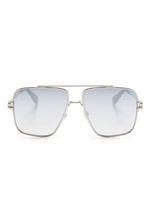 Marc Jacobs Eyewear lunettes de soleil à verres miroirs - Gris