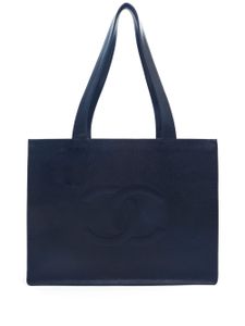 CHANEL Pre-Owned sac à main à logo CC (1998) - Noir