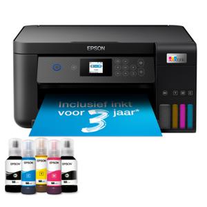 Epson ET-2850 Multifunctionele printer Inkjet Kleur A4 Printen, scannen, kopiëren Duplex, Inktbijvulsysteem, USB, WiFi