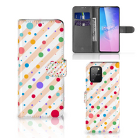 Samsung S10 Lite Telefoon Hoesje Dots - thumbnail