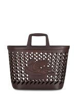 ETRO sac à main à motif Pegaso - Marron