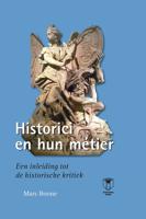 Historici en hun metier - Marc Boone - ebook