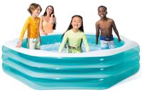 Intex Opblaasbaar zwembad Octagon Family Pool - thumbnail