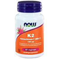 NOW K2 Menachinon-7 (MK-7) 100 mcg (60 vcaps)