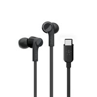 Belkin ROCKSTAR™ in-ear oordopjes met USB-C connector - Zwart - thumbnail