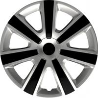 AutoStyle wieldoppen VR 14 inch ABS zilver/zwart set van 4