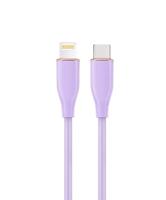 Gembird USB Type-C naar 8-Pin oplaadkabel en datakabel, 1,5 m, violet
