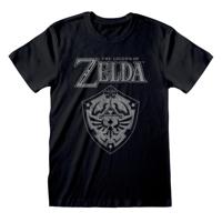 Legend Of Zelda T-Shirt Distressed Shield  Size L