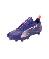 PUMA Ultra 5 Play Fg/Ag Jr voetbalschoen voor kinderen, uniseks, Lapis Lazuli PUMA White Sunset Glow, 4 UK