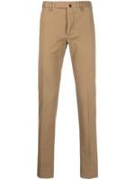 Incotex Chino met toelopende pijpen - Bruin