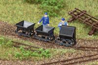 Auhagen 43702 TT 3-delige set kieplorrie-replicas (dummy) Dummy - thumbnail