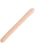 Veined Double Header - Dildo met Dubbele Uiteinden - thumbnail