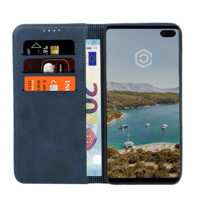 Casecentive Leren Wallet Case Samsung Galaxy S10 Plus blauw - 8720153790512 Casecentive Leren Wallet Case Samsung Galaxy S10 Plus blauw - 8720153790512