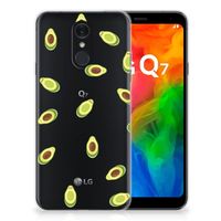 LG Q7 Siliconen Case Avocado