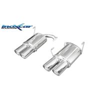 InoxCar uitlaat passend voor Subaru Impreza 2.5T WRX STi 10MY 300pk 2010-2013 2x100mm IXSUIM27XR10 - thumbnail