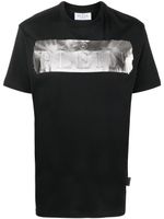 Philipp Plein t-shirt à logo métallisé - Noir - thumbnail