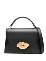 Mulberry petit sac cabas à plaque logo - Noir