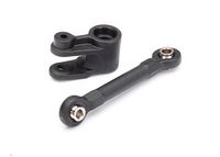 Servo horn, steering/ linkage, steering (46mm, assembled with pivot balls) (TRX-8947)