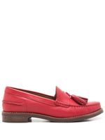 Sarah Chofakian mocassins Rive Droit en cuir - Rouge