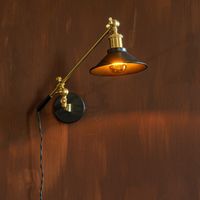 Dutchbone Wandlamp Penelope - Zwart - thumbnail