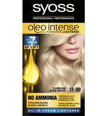Syoss Syoss Oleo Intense 12-00 Zilverblond Lightener Haarverf (1set)