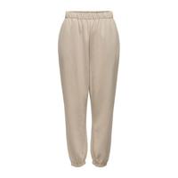 ONLY wide leg broek Feel Life met biologisch katoen zand