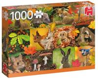 Premium Collection Dieren in de herfst 1000 stukjes