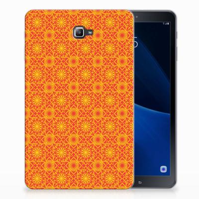 Samsung Galaxy Tab A 10.1 Hippe Hoes Batik Oranje