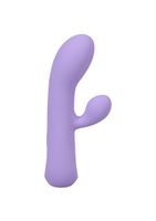 Aura - Rechargeable Silicone Rabbit Vibe - Lilac - thumbnail