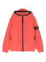 Stone Island Junior veste légère à capuche - Orange - thumbnail