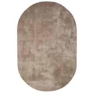 Vloerkleed Cowan ovaal taupe 15