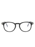 TOM FORD Eyewear lunettes de vue à monture pantos - Noir