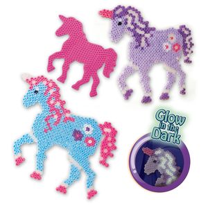 SES Strijkkralen Fantasy Paard Glow in the Dark