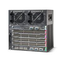 Cisco Katalysator E-serie 4506 netwerkschakelaar (chassis met 6 sleuven), ventilator, geen voeding (spare)