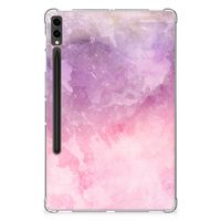 Tablethoes Samsung Galaxy Tab S9 Plus Pink Purple Paint - thumbnail