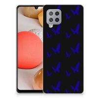 Samsung Galaxy A42 TPU bumper Vlinder Patroon - thumbnail