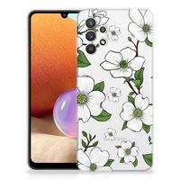 Samsung Galaxy A32 4G | A32 5G Enterprise Editie TPU Case Dogwood Flowers - thumbnail