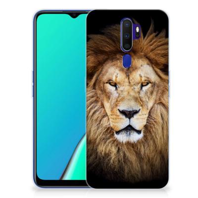 OPPO A5 2020 TPU Hoesje Leeuw