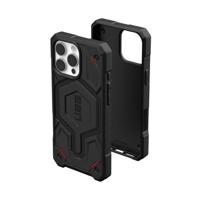 URBAN ARMOR GEAR Monarch Pro Case compatibel met Apple iPhone 16 Pro Max Case (Draadloos/Magnetisch opladen compatibel, 5-laags bescherming) kevlar zwart