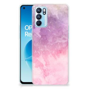 Hoesje maken OPPO Reno 6 5G Pink Purple Paint