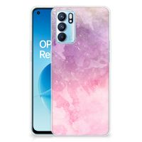 Hoesje maken OPPO Reno 6 5G Pink Purple Paint - thumbnail