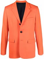 AMI Paris blazer en laine à simple boutonnage - Orange